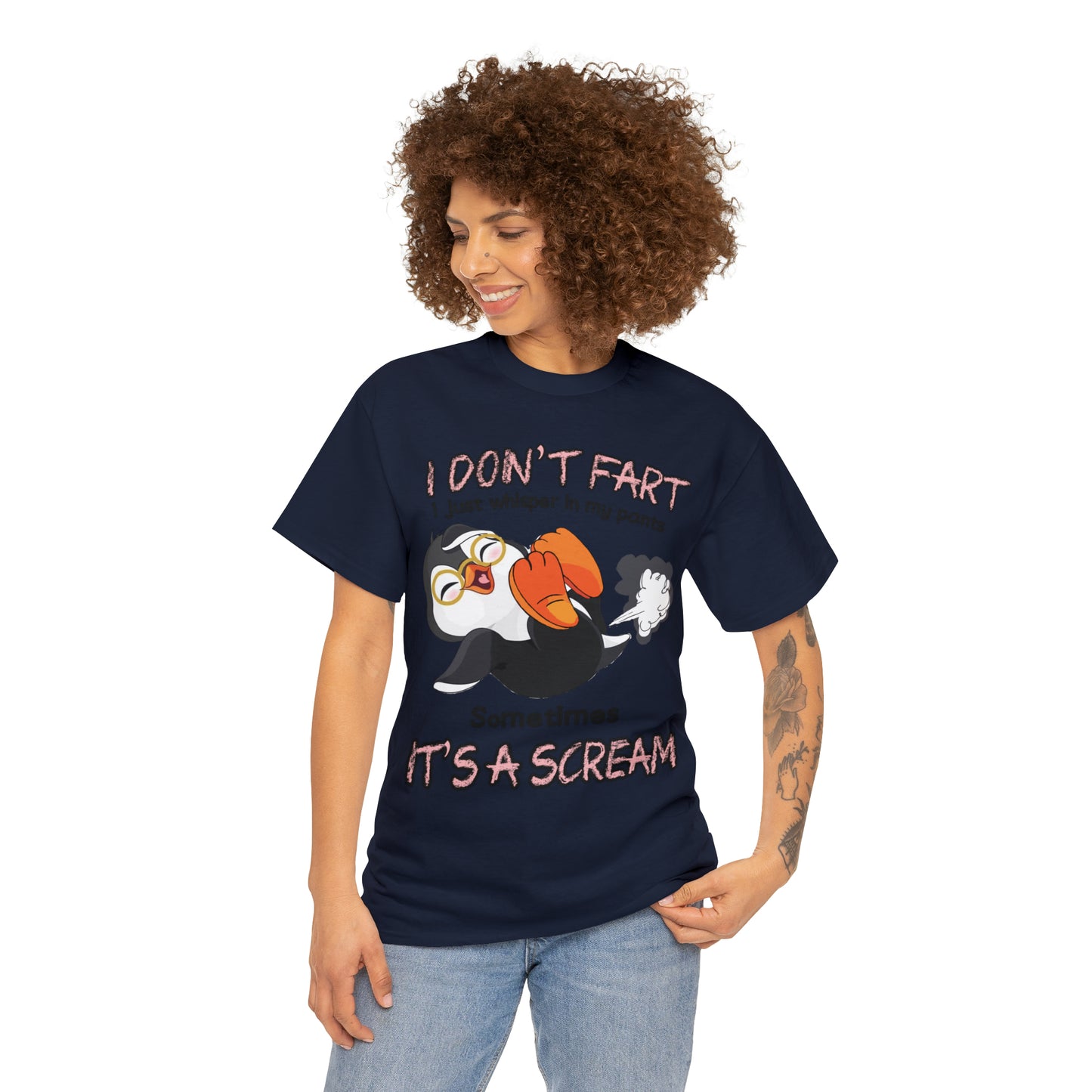 I DON'T FA*T - Funny Unisex Heavy Cotton Tee - USA