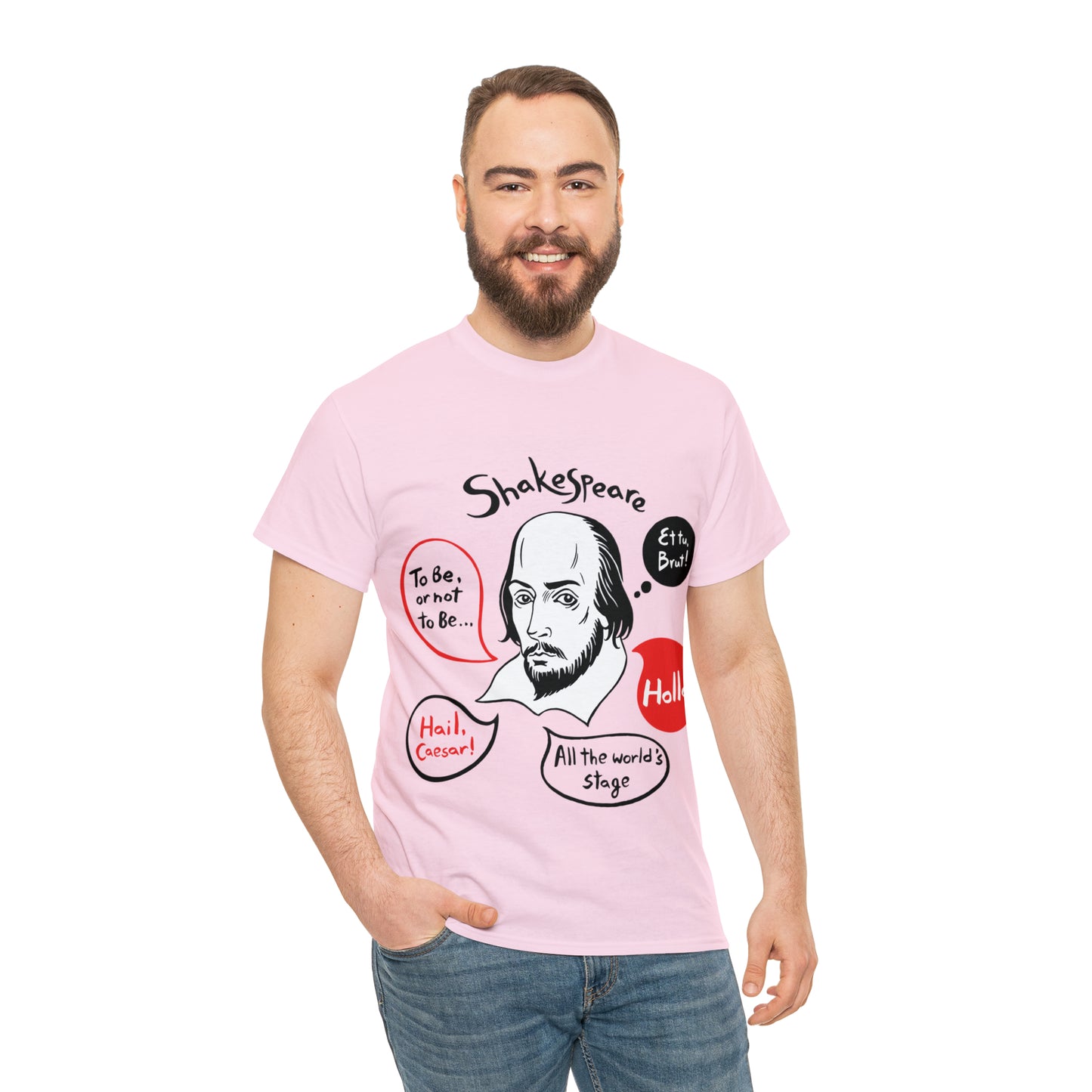 SHAKESPEARE (light) - Unisex Heavy Cotton Tee