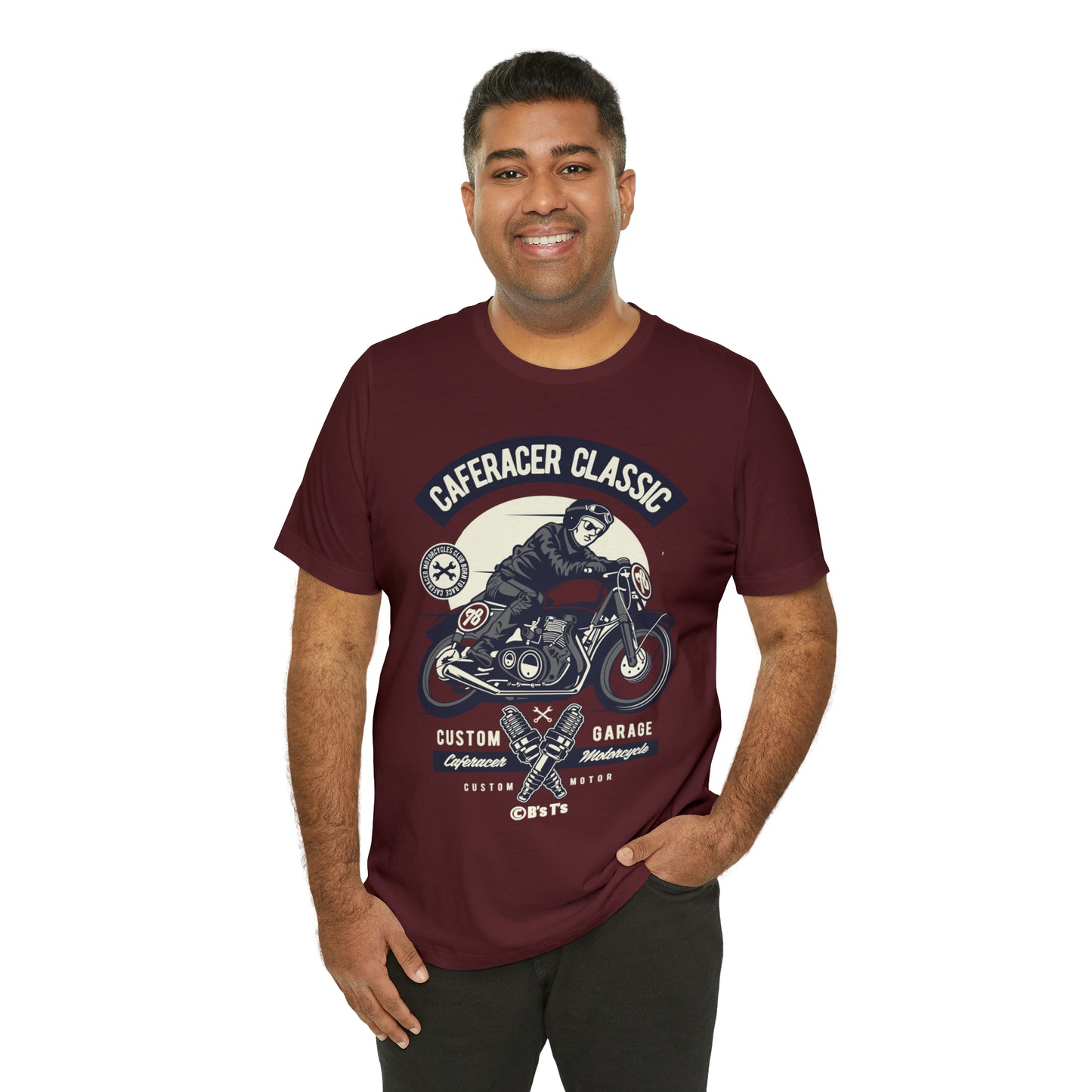 CAFE RACER Classic - Unisex Jersey Short Sleeve Tee