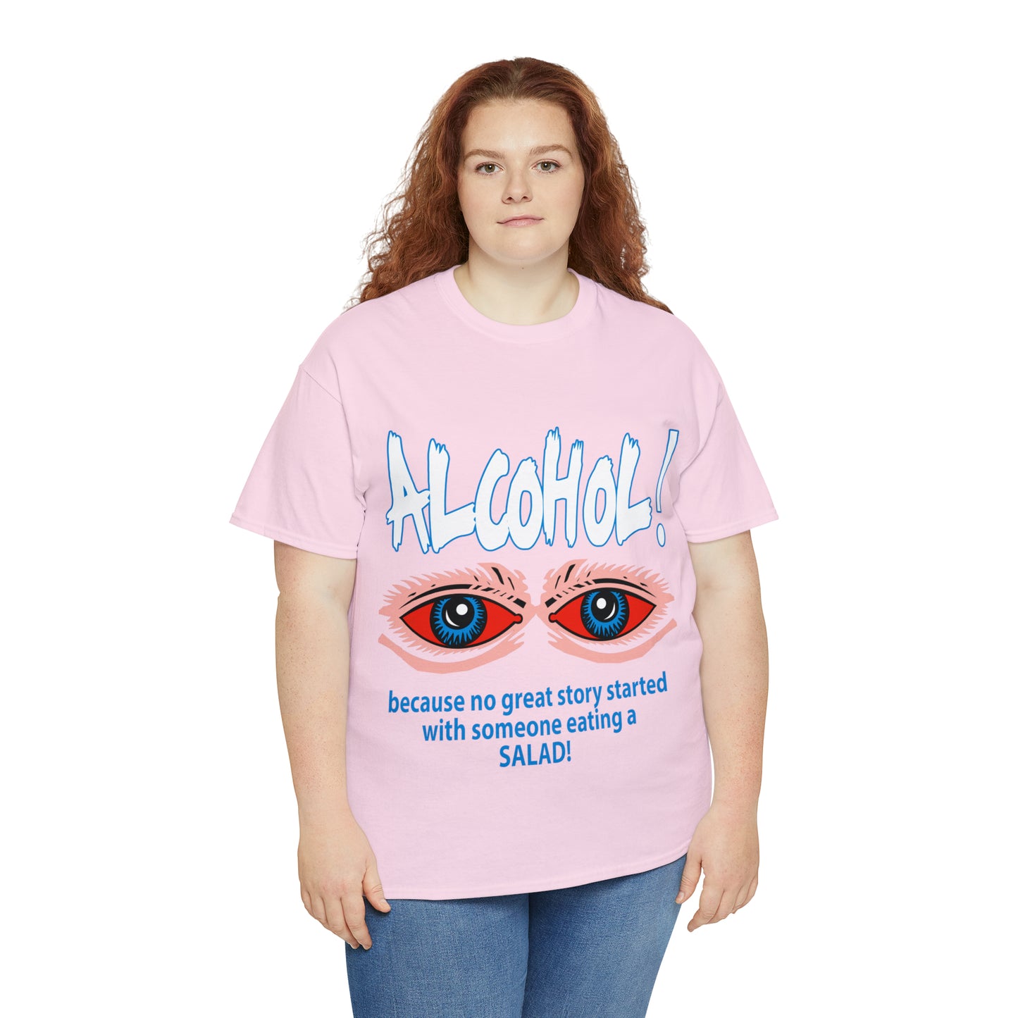 "ALC****" vs Salad - Funny Unisex Heavy Cotton Tee - AUS