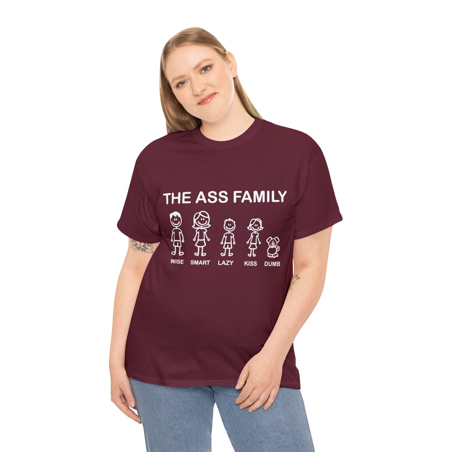 THE A** FAMILY - Unisex Heavy Cotton Tee - AUS