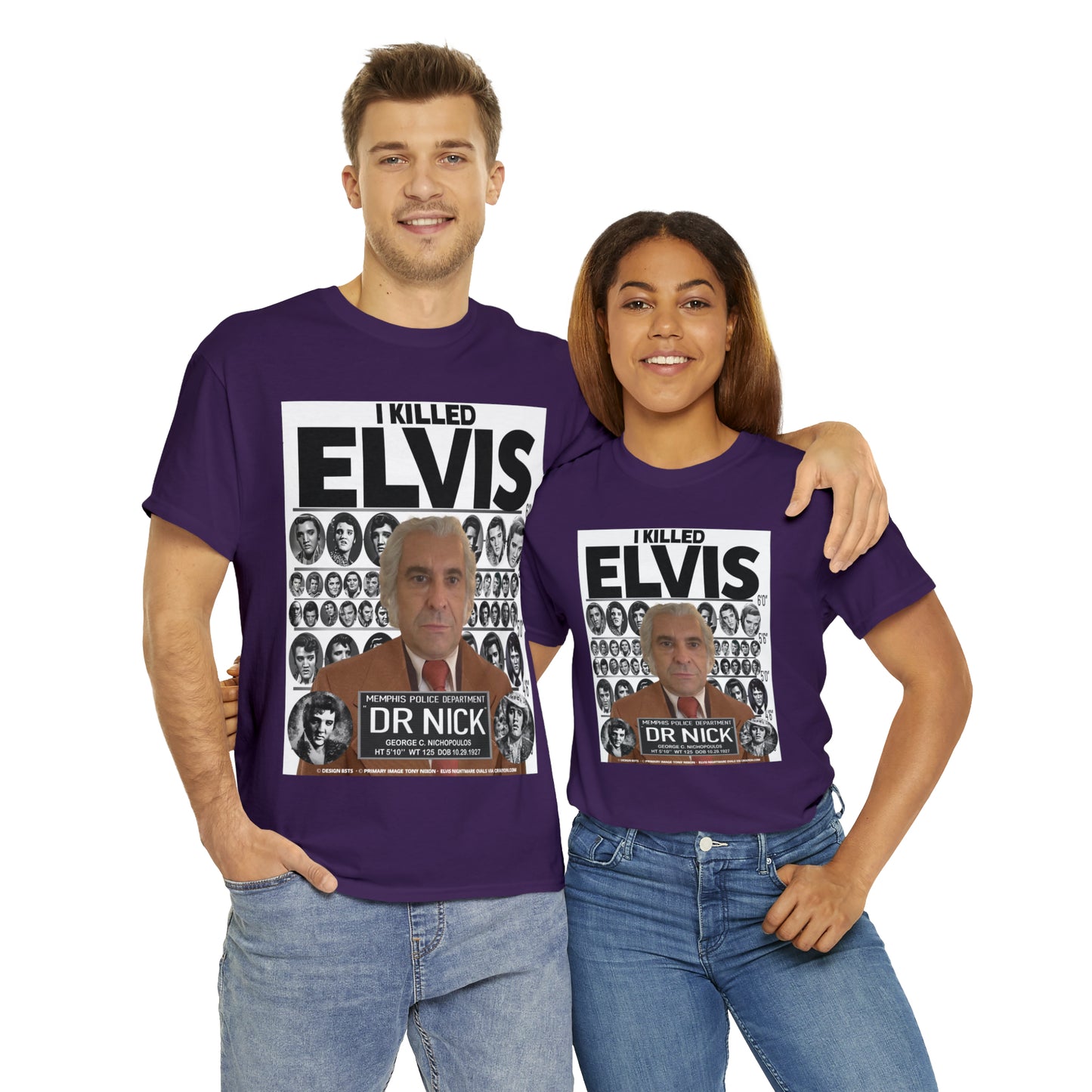 I KI**** ELVIS  - Unisex Heavy Cotton Tee - AUS