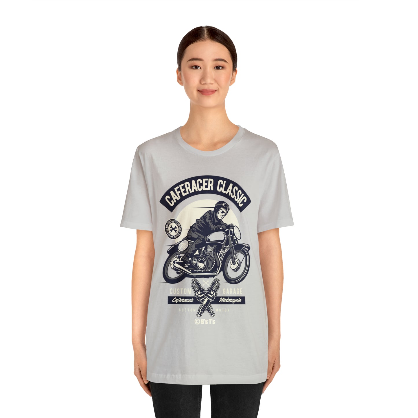 CAFE RACER Classic - Unisex Jersey Short Sleeve Tee
