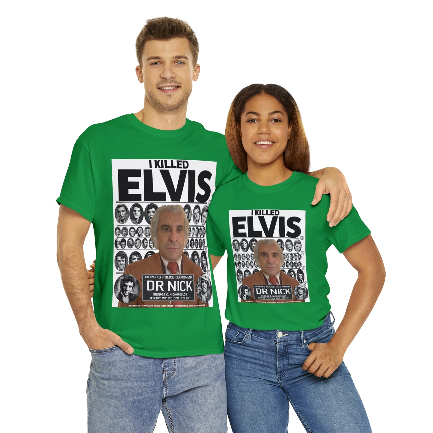 I KI**** ELVIS  - Unisex Heavy Cotton Tee - AUS