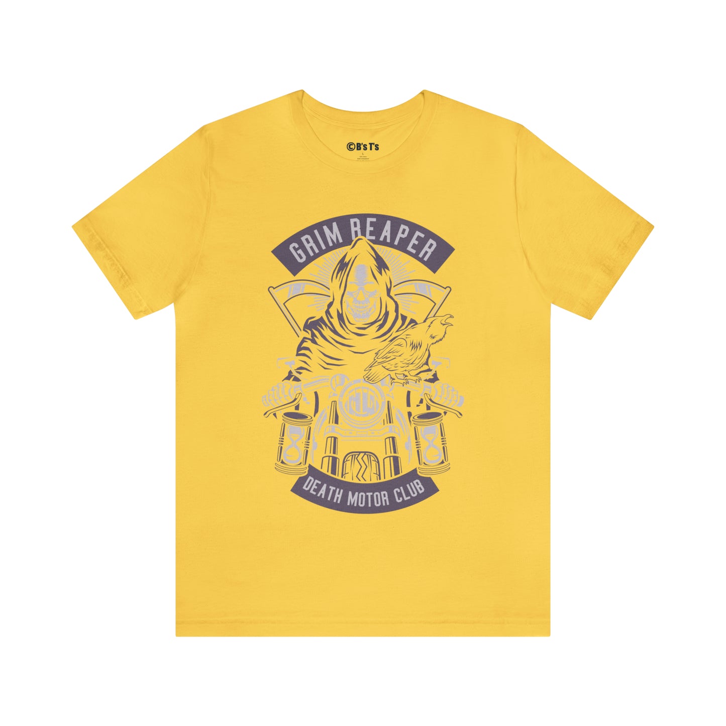 GRIM REAPER Moto Club - Unisex Jersey Short Sleeve Tee