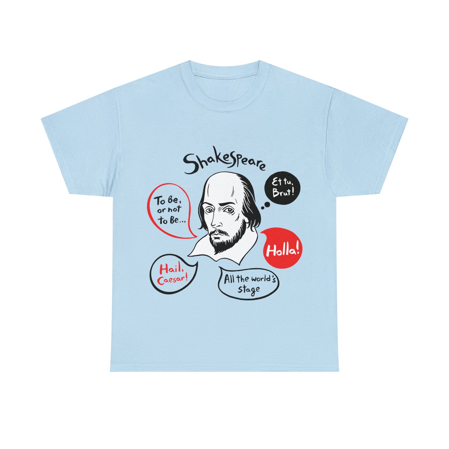 SHAKESPEARE (light) - Unisex Heavy Cotton Tee