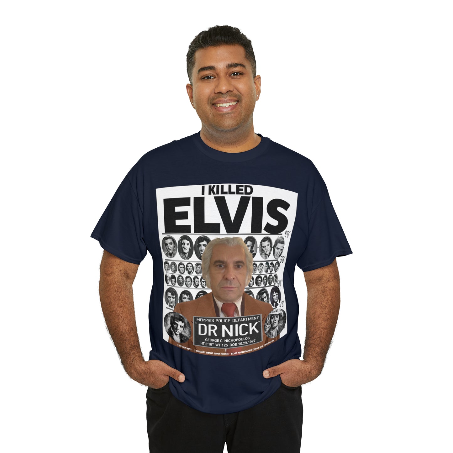 I KI**** ELVIS - Unisex Heavy Cotton Tee - USA