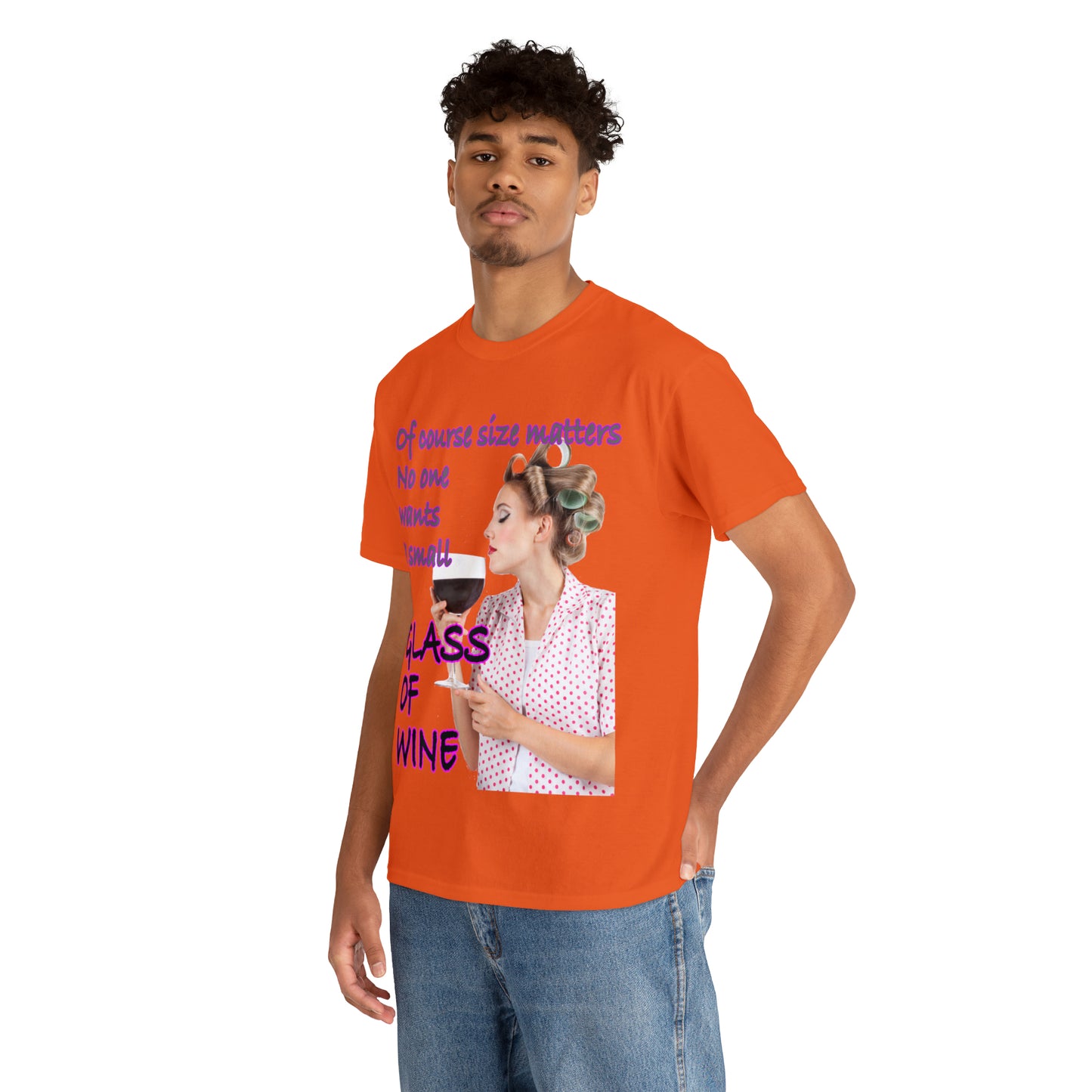 OF COURSE SIZE MATTERS  - Funny Unisex Heavy Cotton Tee - AUS