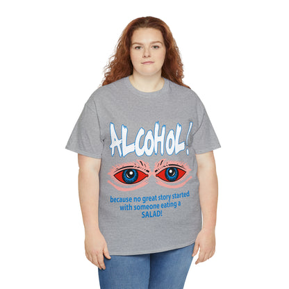 "ALC****" vs Salad - Funny Unisex Heavy Cotton Tee - AUS
