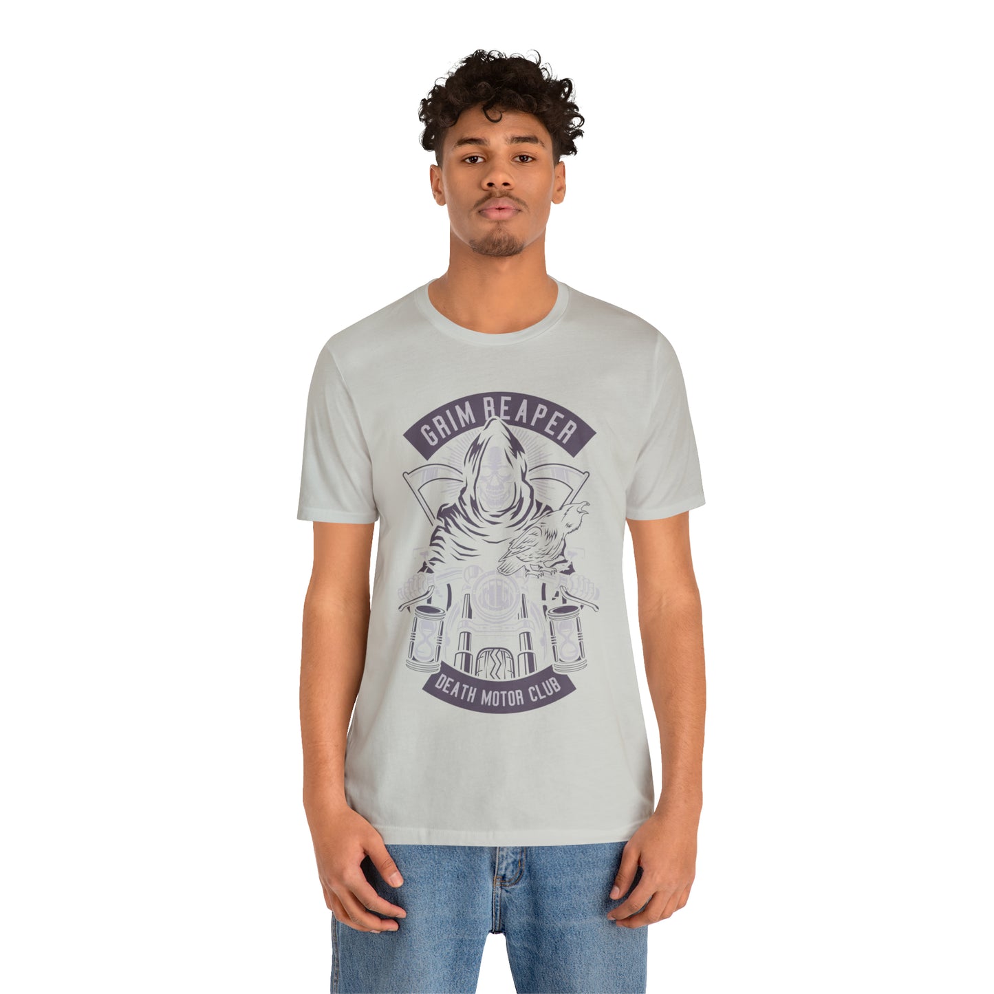 GRIM REAPER Moto Club - Unisex Jersey Short Sleeve Tee