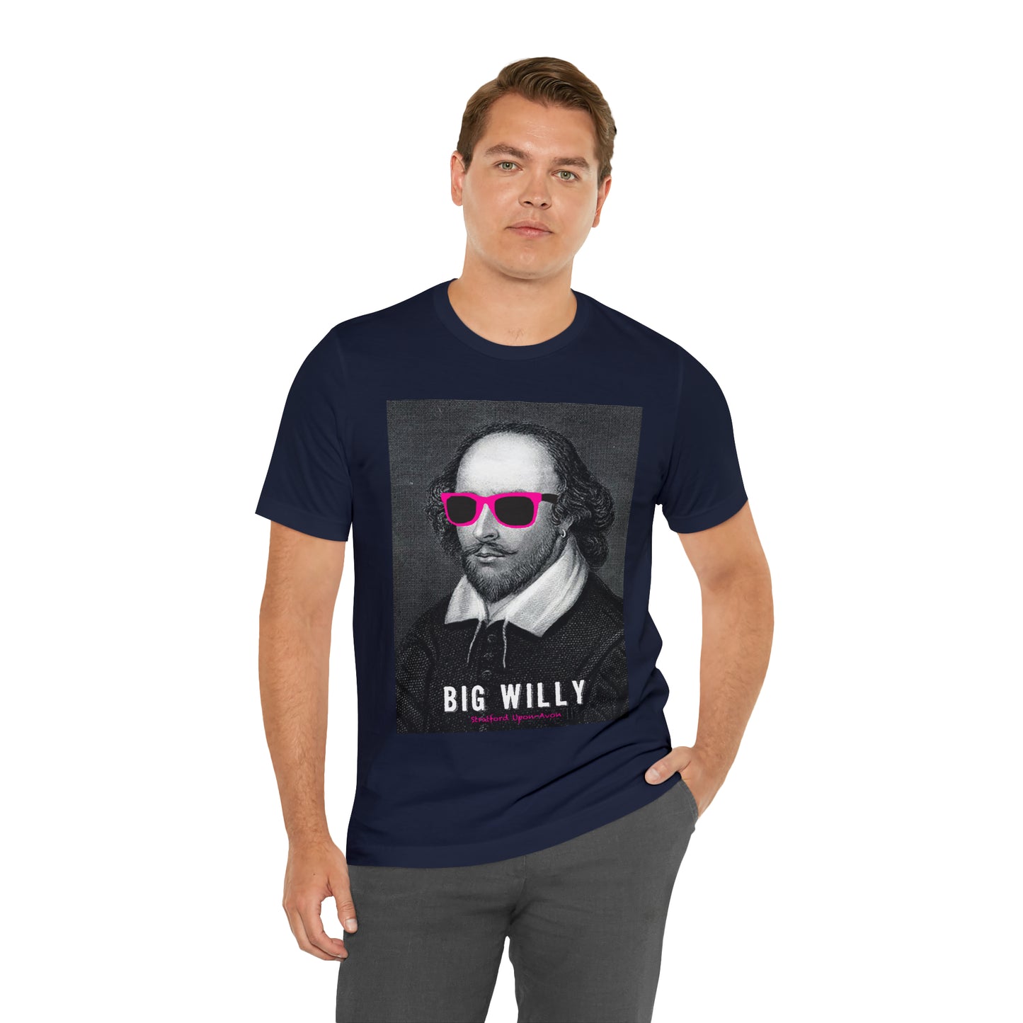 BIG WI**Y (Shakespeare) - Unisex Heavy Cotton Tee - USA