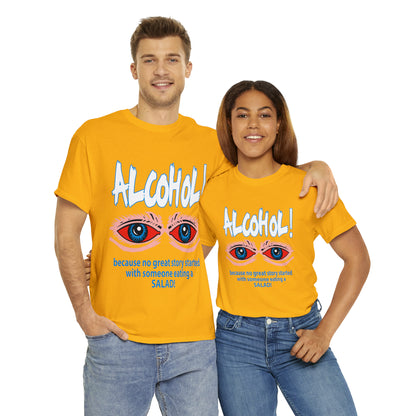 "ALC****" vs Salad - Funny Unisex Heavy Cotton Tee - AUS