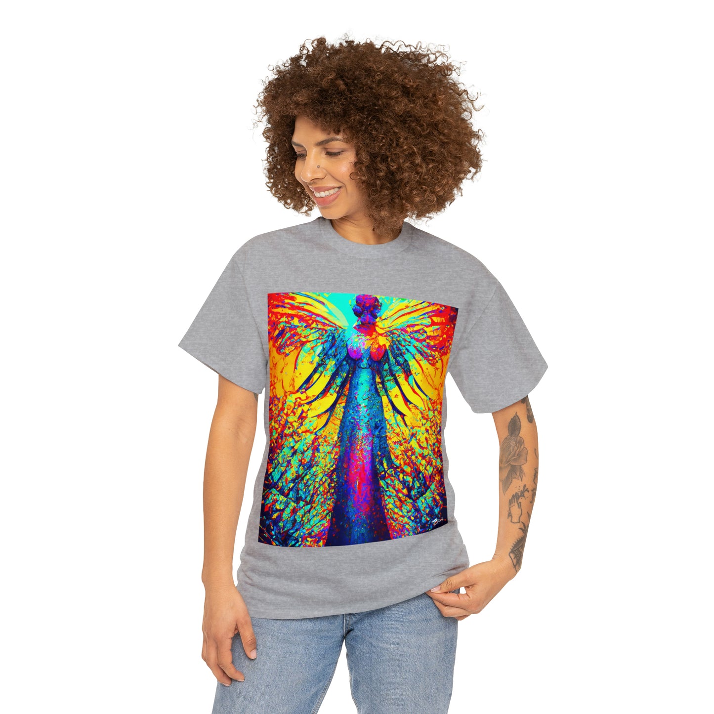 GUARDIAN MOTHER - Airt on a Shirt  - Unisex Heavy Cotton Tee - AUS
