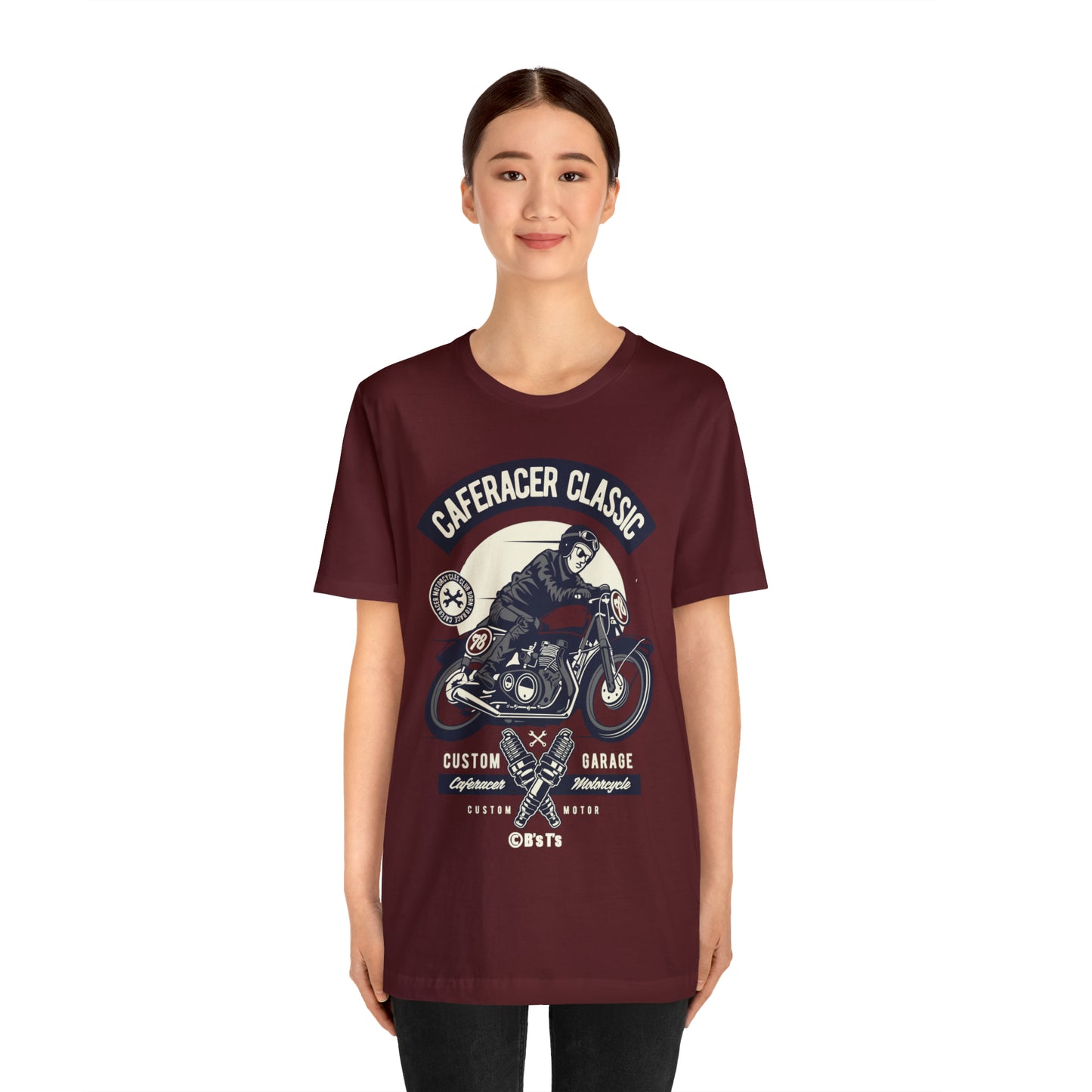 CAFE RACER Classic - Unisex Jersey Short Sleeve Tee