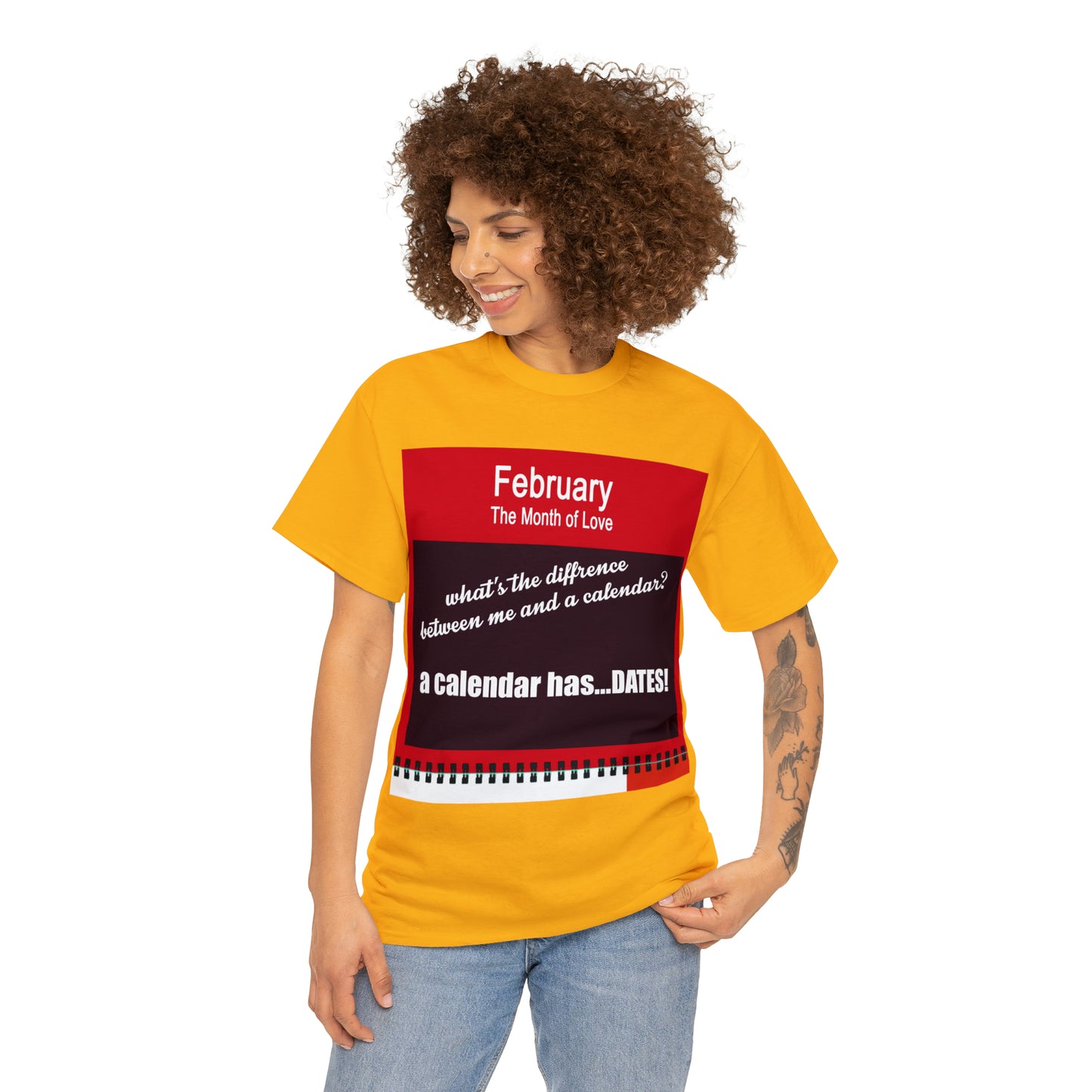 February - The MONTH OF LOVE? - Unisex Heavy Cotton Tee