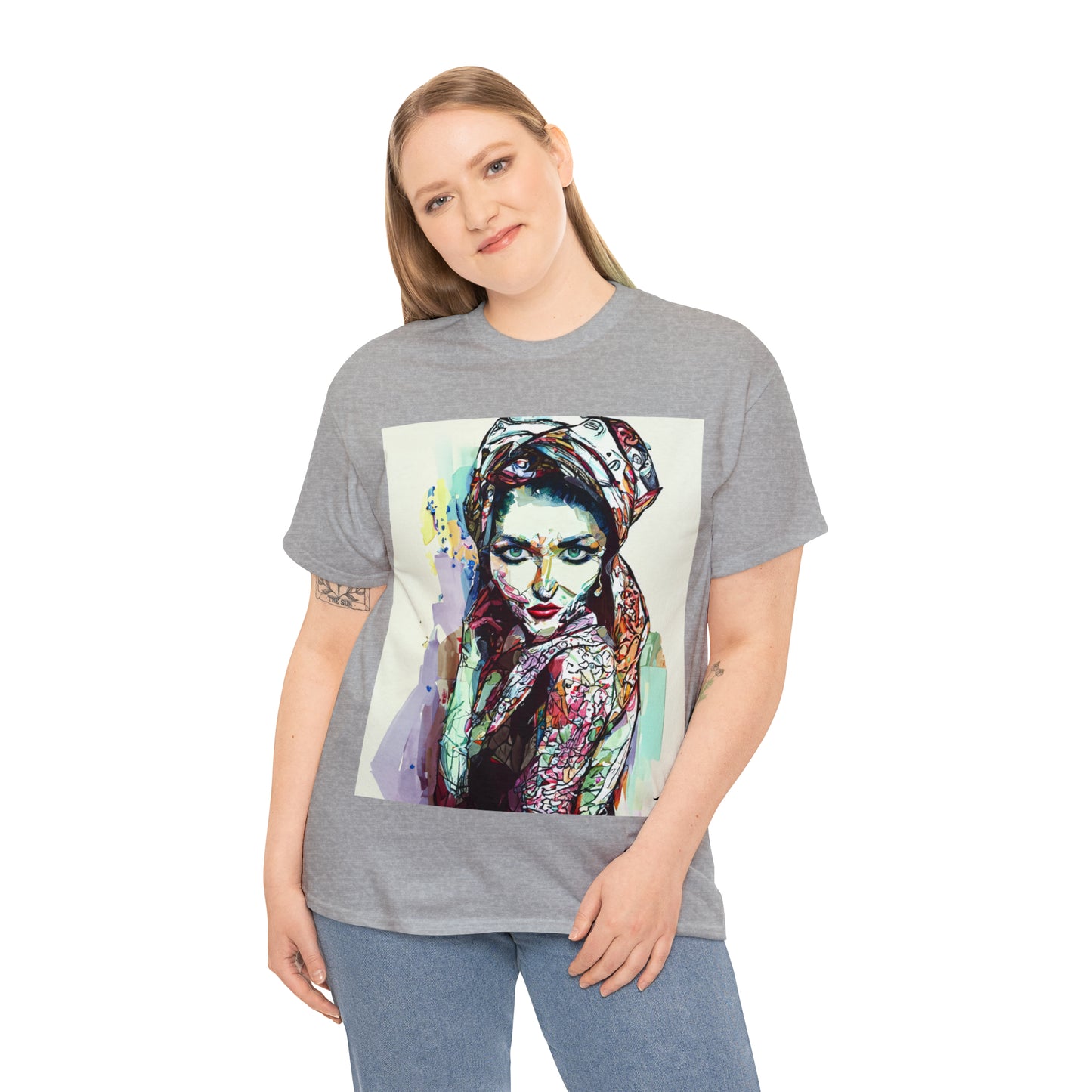 EASTERN BEAUTY - Airt on a Shirt  - Unisex Heavy Cotton Tee - AUS