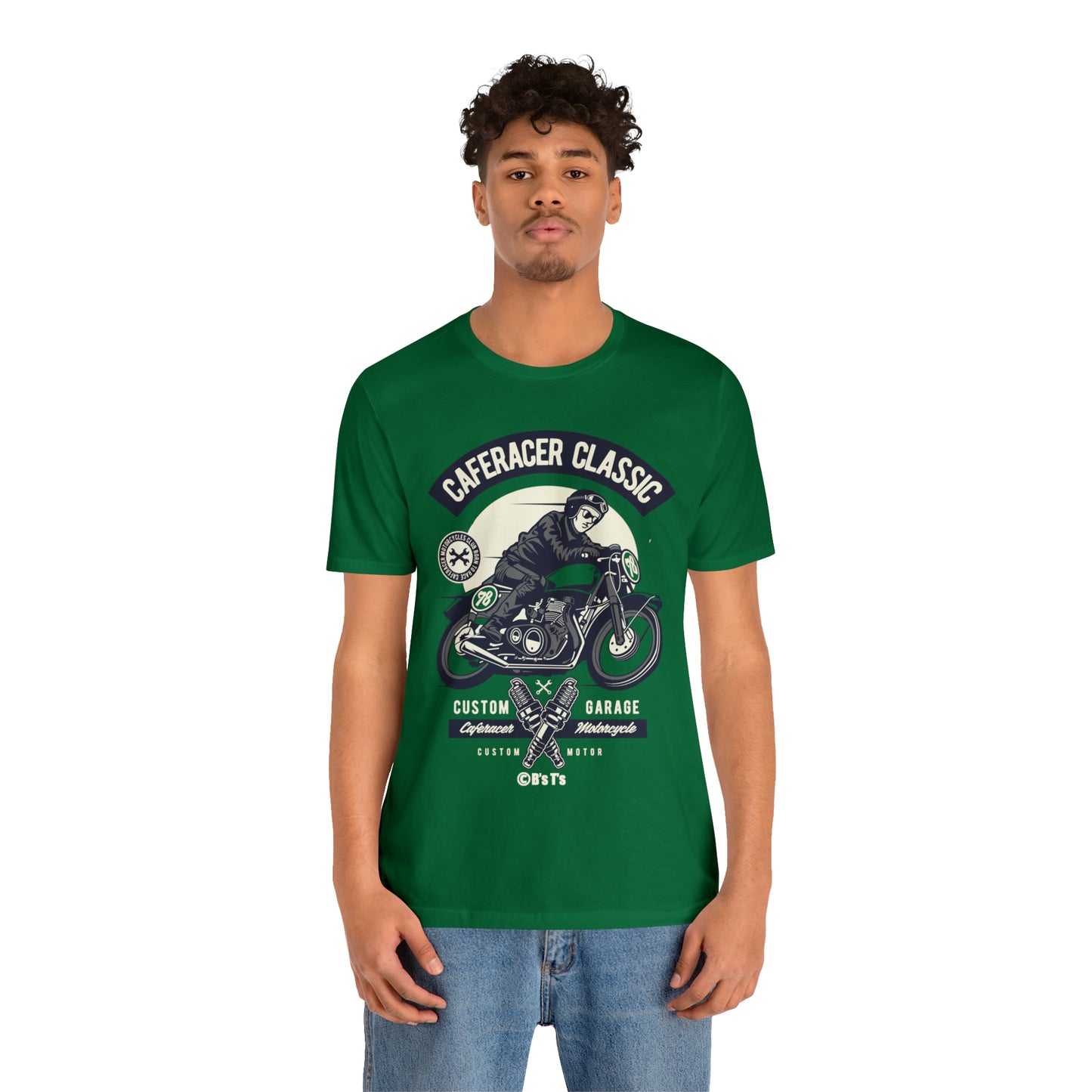 CAFE RACER Classic - Unisex Jersey Short Sleeve Tee