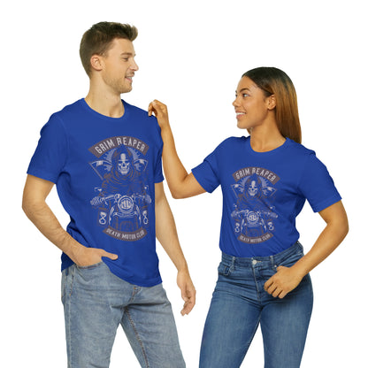 GRIM REAPER Moto Club - Unisex Jersey Short Sleeve Tee