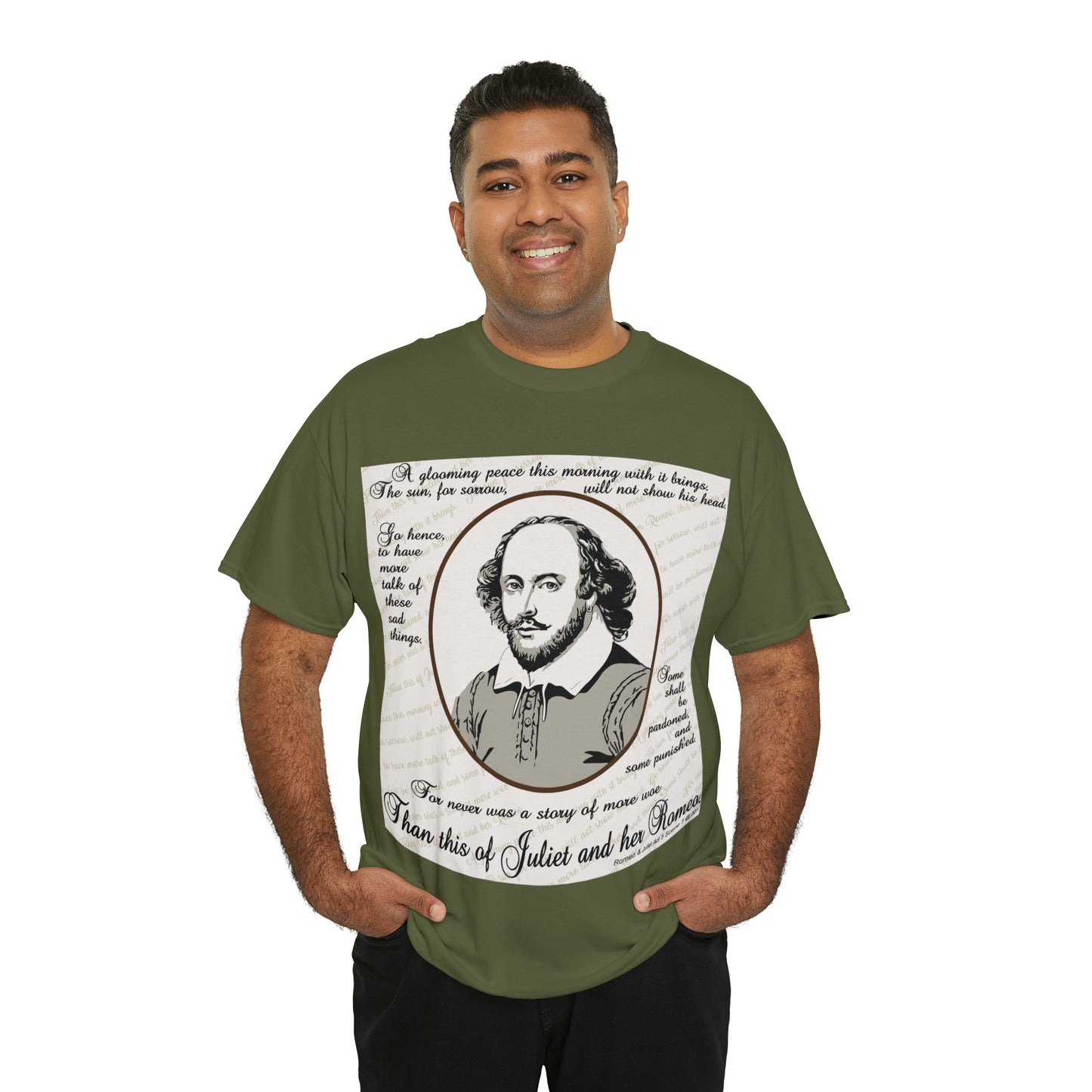 No Greater Tale of Woe... Juliet & Romeo.- Unisex Heavy Cotton Tee