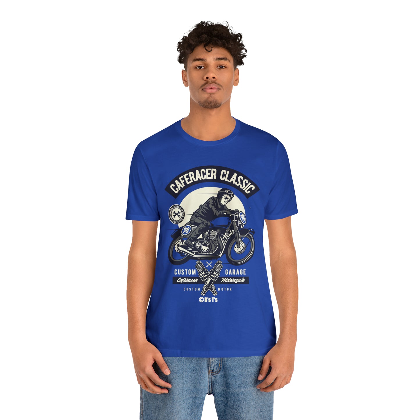 CAFE RACER Classic - Unisex Jersey Short Sleeve Tee