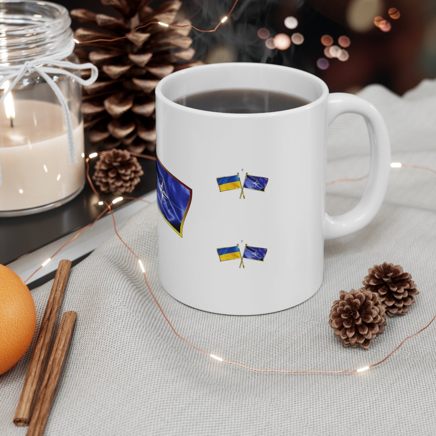 Ukraine 4 NATO Supporter Mug