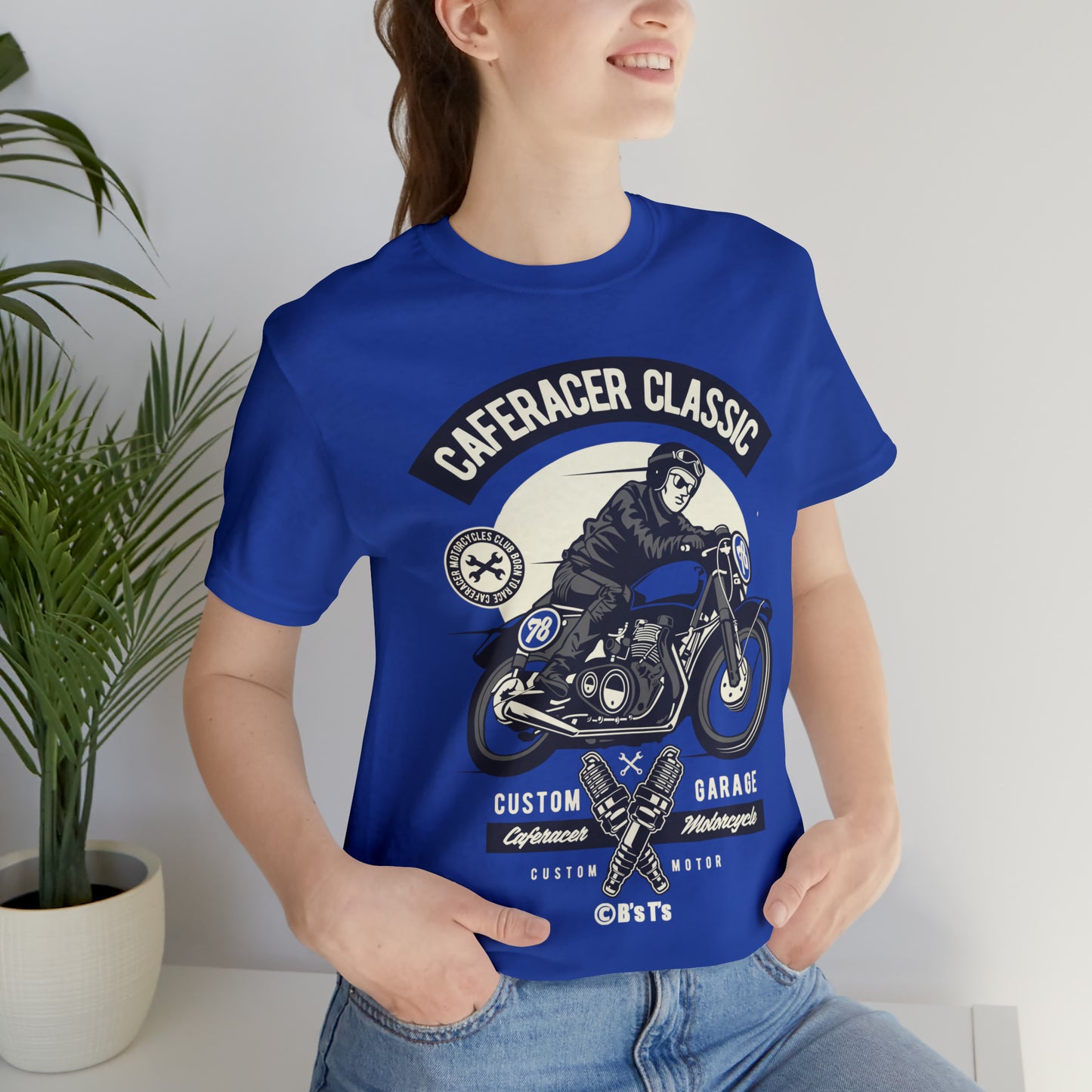 CAFE RACER Classic - Unisex Jersey Short Sleeve Tee