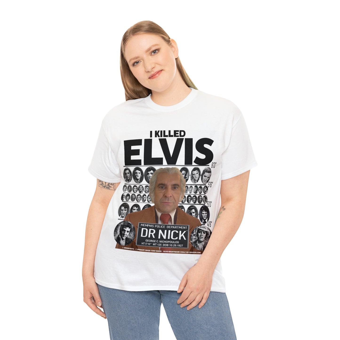 I KI**** ELVIS  - Unisex Heavy Cotton Tee - AUS