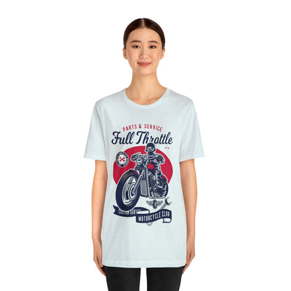 FULL THROTTLE Parts & Service - Unisex Jersey Short Sleeve Tee