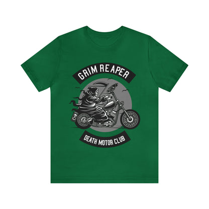 GRIM REAPER Death Motor Club - Unisex Jersey Short Sleeve Tee