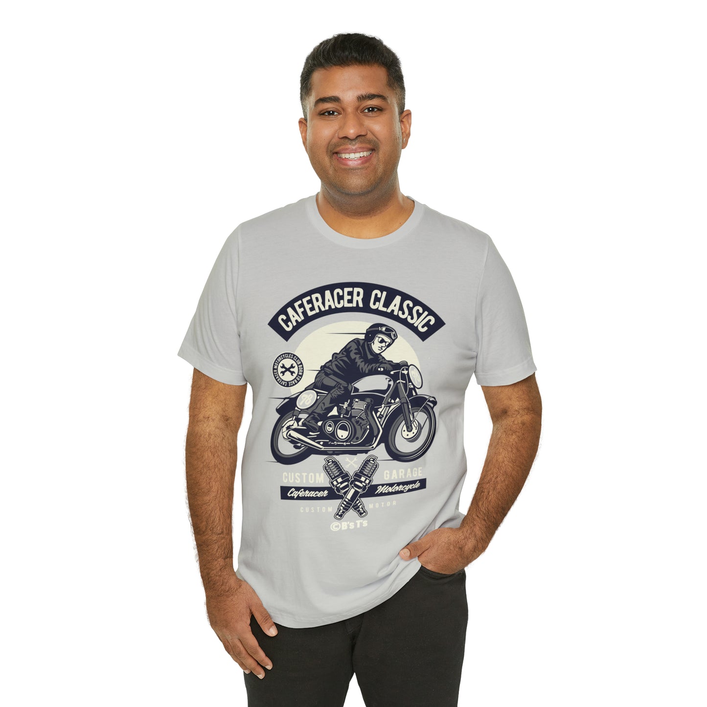CAFE RACER Classic - Unisex Jersey Short Sleeve Tee