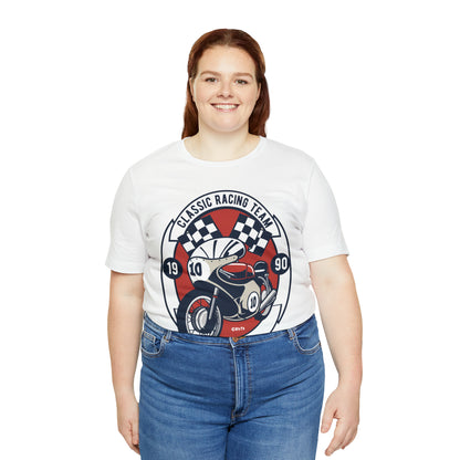 CLASSIC MOTORCYCLE RACING TEAM - Unisex Jersey Short Sleeve Tee