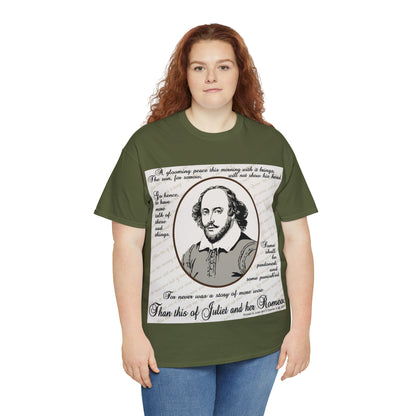 No Greater Tale of Woe... Juliet & Romeo.- Unisex Heavy Cotton Tee