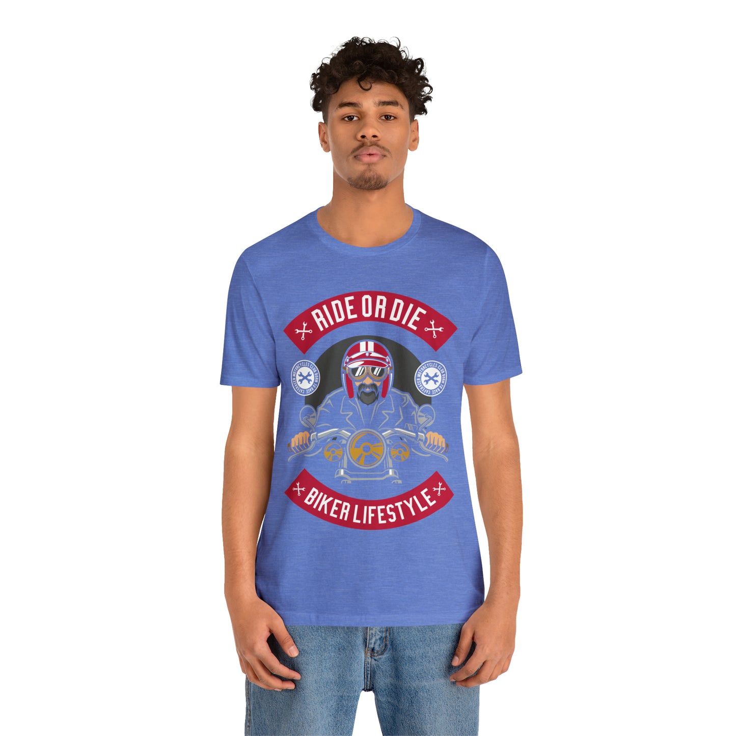 BIKER LIFESTYLE - Ride or Die - Unisex Jersey Short Sleeve Tee
