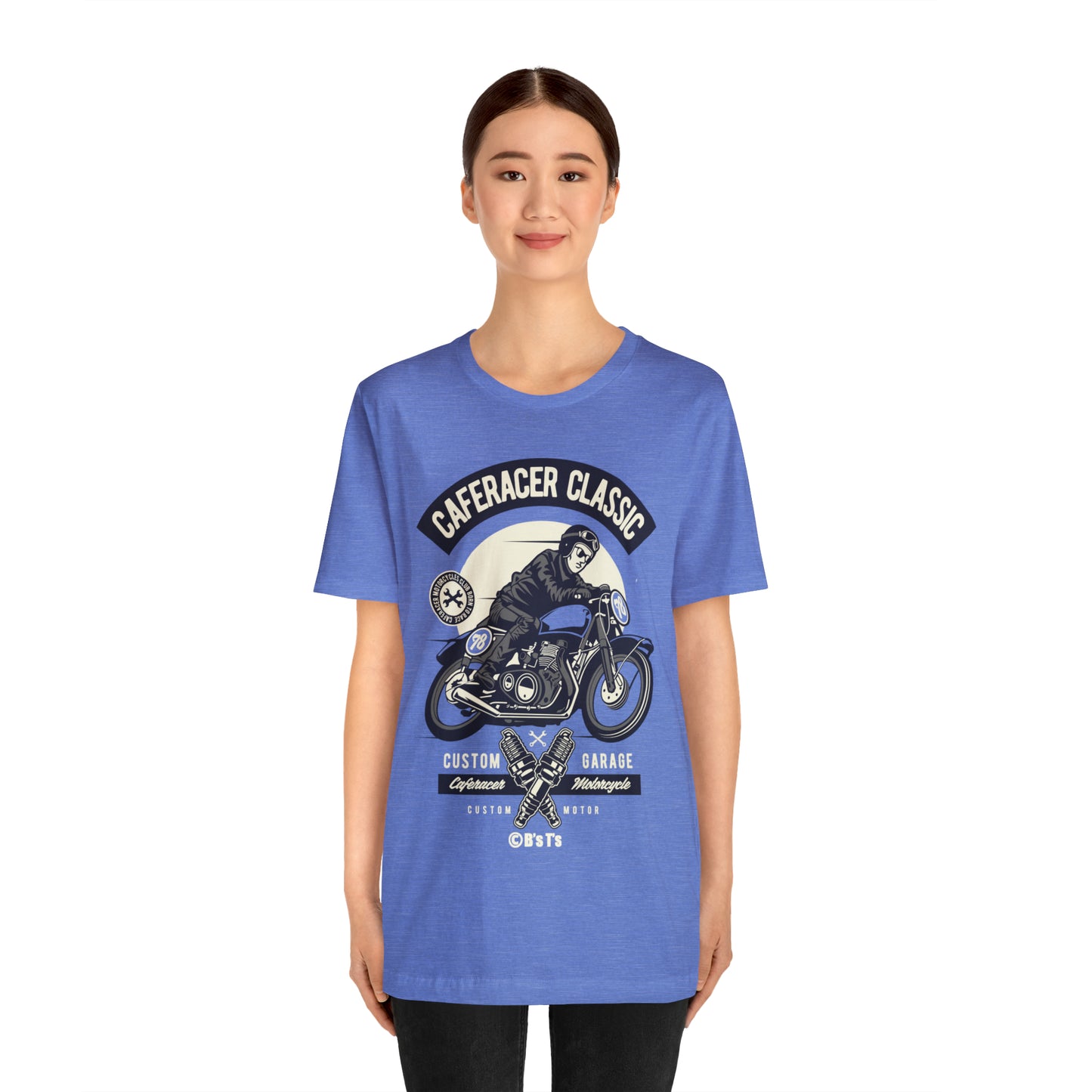CAFE RACER Classic - Unisex Jersey Short Sleeve Tee