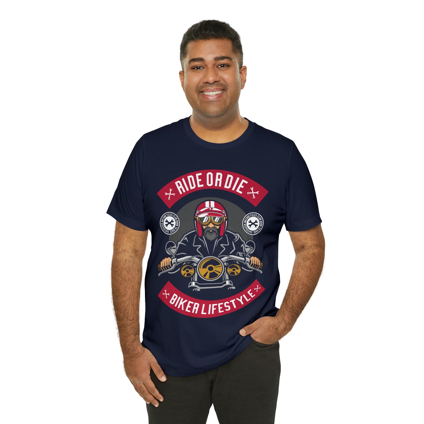 BIKER LIFESTYLE - Ride or Die - Unisex Jersey Short Sleeve Tee