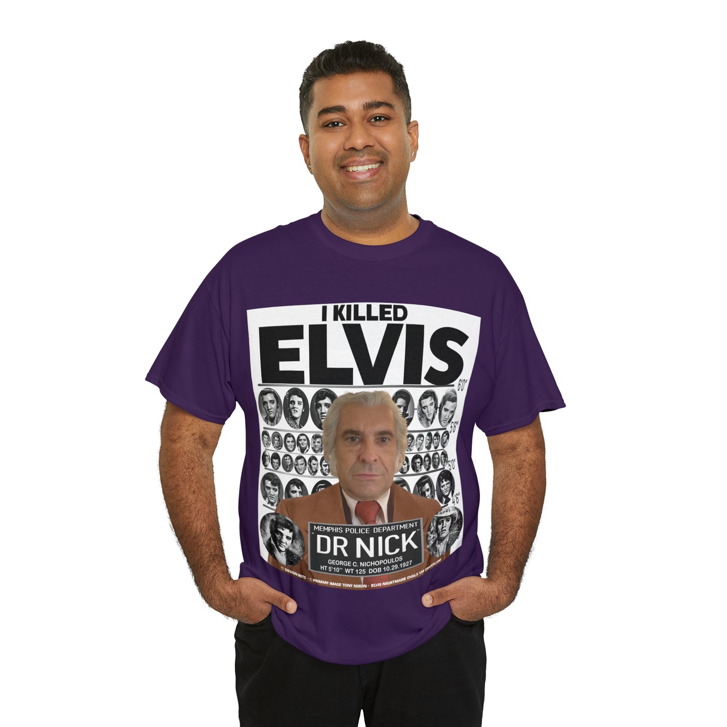 I KI**** ELVIS  - Unisex Heavy Cotton Tee - AUS