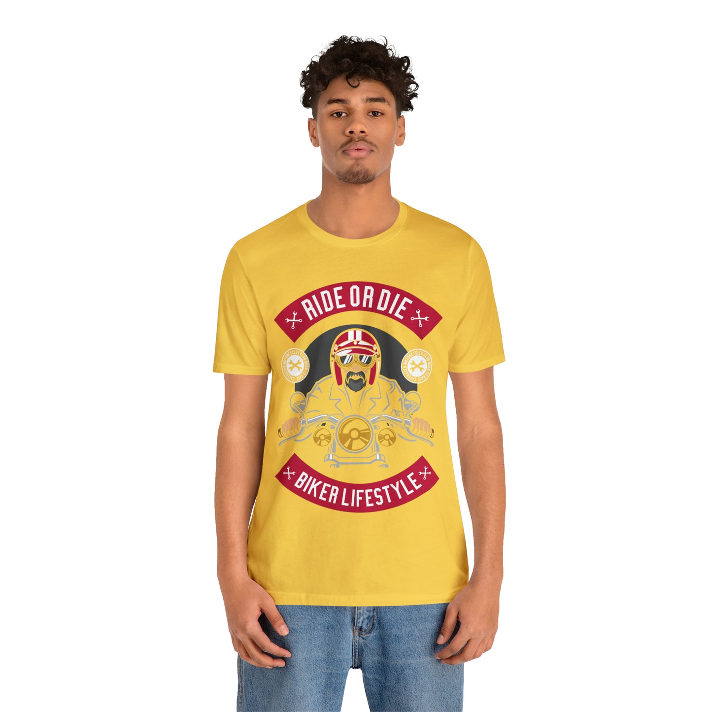 BIKER LIFESTYLE - Ride or Die - Unisex Jersey Short Sleeve Tee