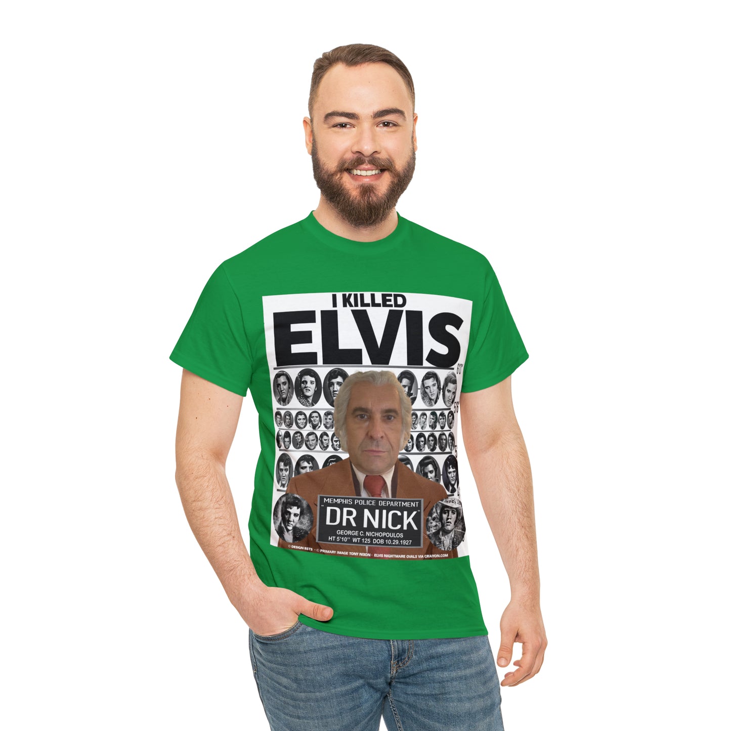 I KI**** ELVIS  - Unisex Heavy Cotton Tee - AUS