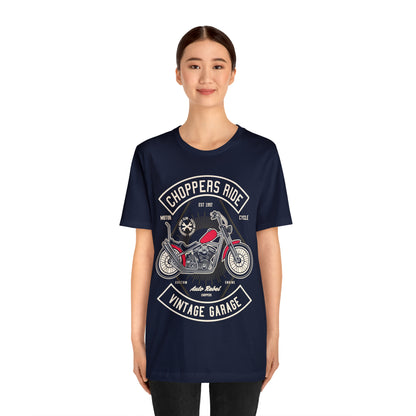 CHOPPERS RIDE Vintage Classic - Unisex Jersey Short Sleeve Tee