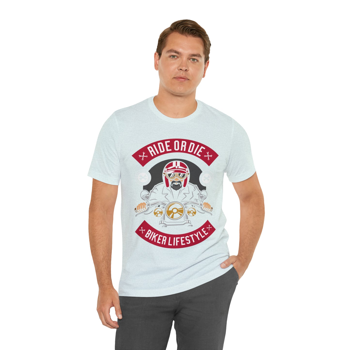 BIKER LIFESTYLE - Ride or Die - Unisex Jersey Short Sleeve Tee