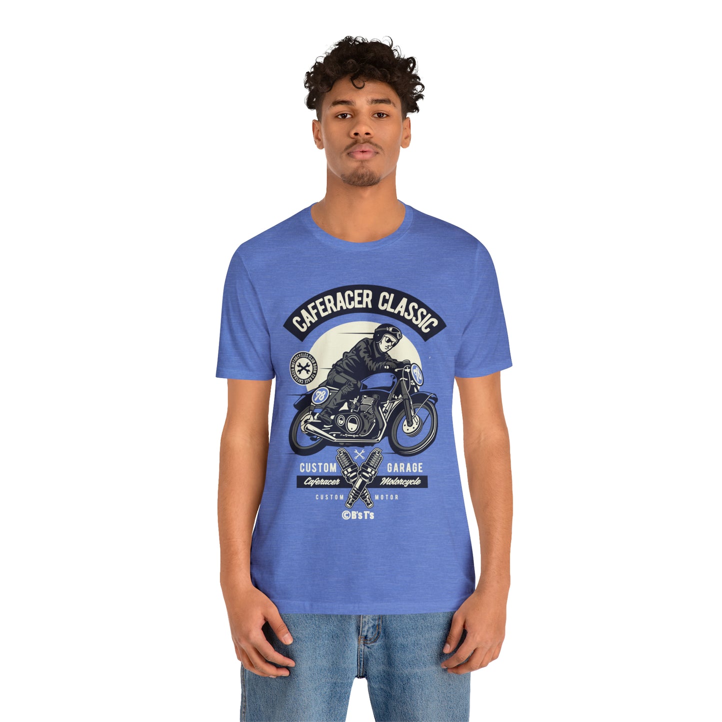 CAFE RACER Classic - Unisex Jersey Short Sleeve Tee