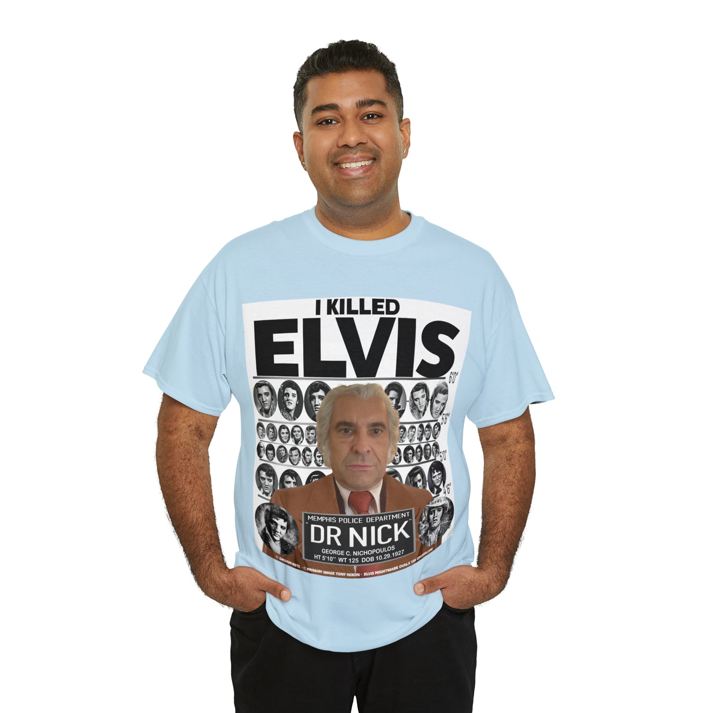 I KI**** ELVIS  - Unisex Heavy Cotton Tee - AUS