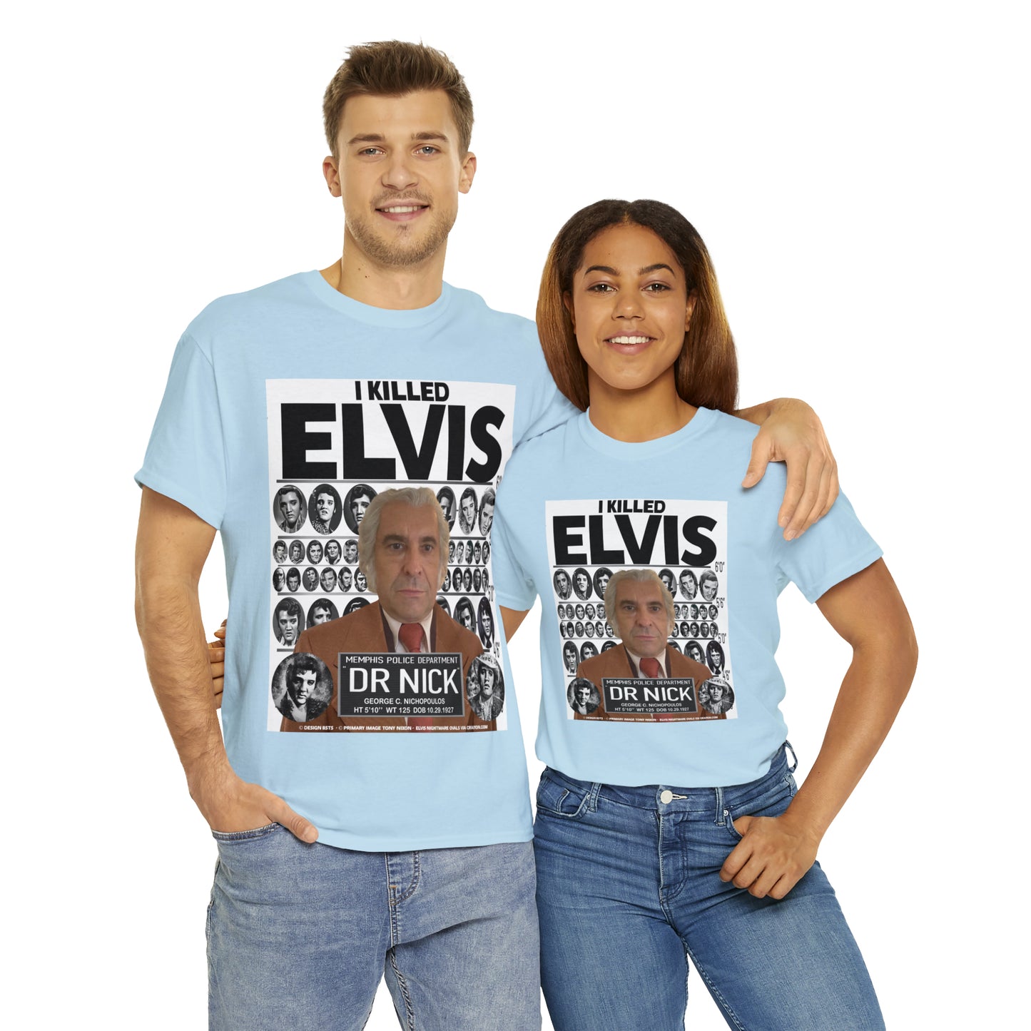 I KI**** ELVIS  - Unisex Heavy Cotton Tee - AUS