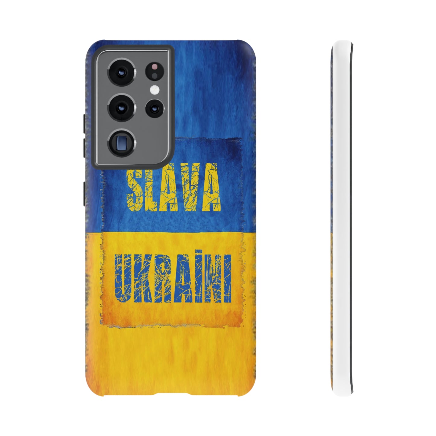 "SLAVA UKRAĪNI" FLAG - Tough Cases