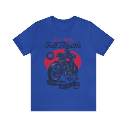 FULL THROTTLE Parts & Service - Unisex Jersey Short Sleeve Tee