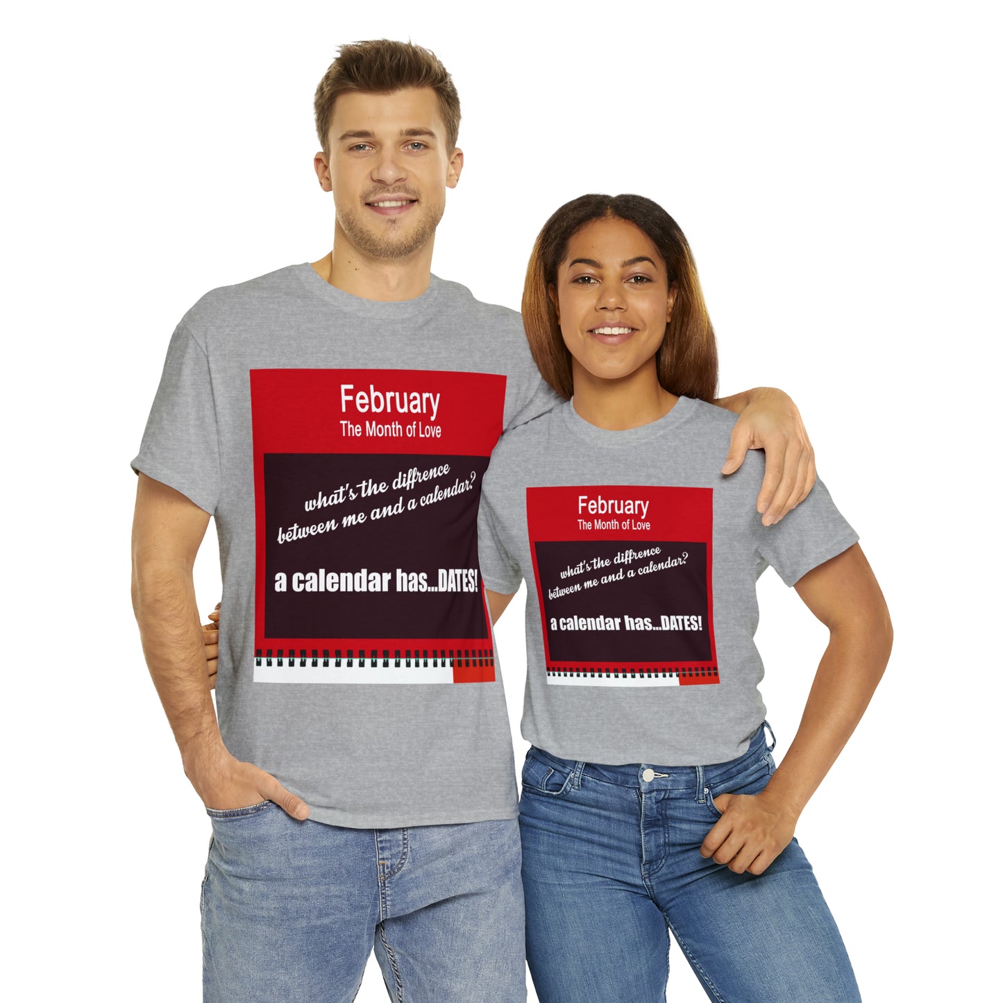 February - The MONTH OF LOVE? - Unisex Heavy Cotton Tee
