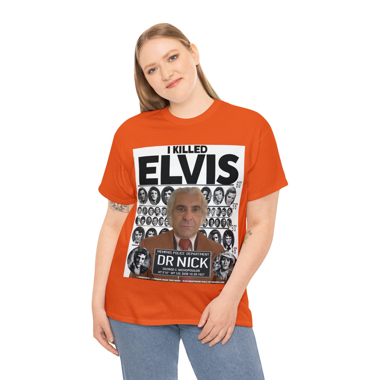 I KI**** ELVIS  - Unisex Heavy Cotton Tee - AUS