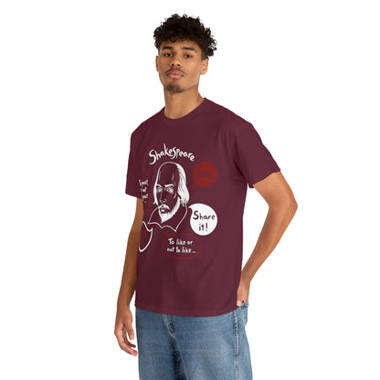 21st Century SHAKESPEARE (dark) - Unisex Heavy Cotton Tee