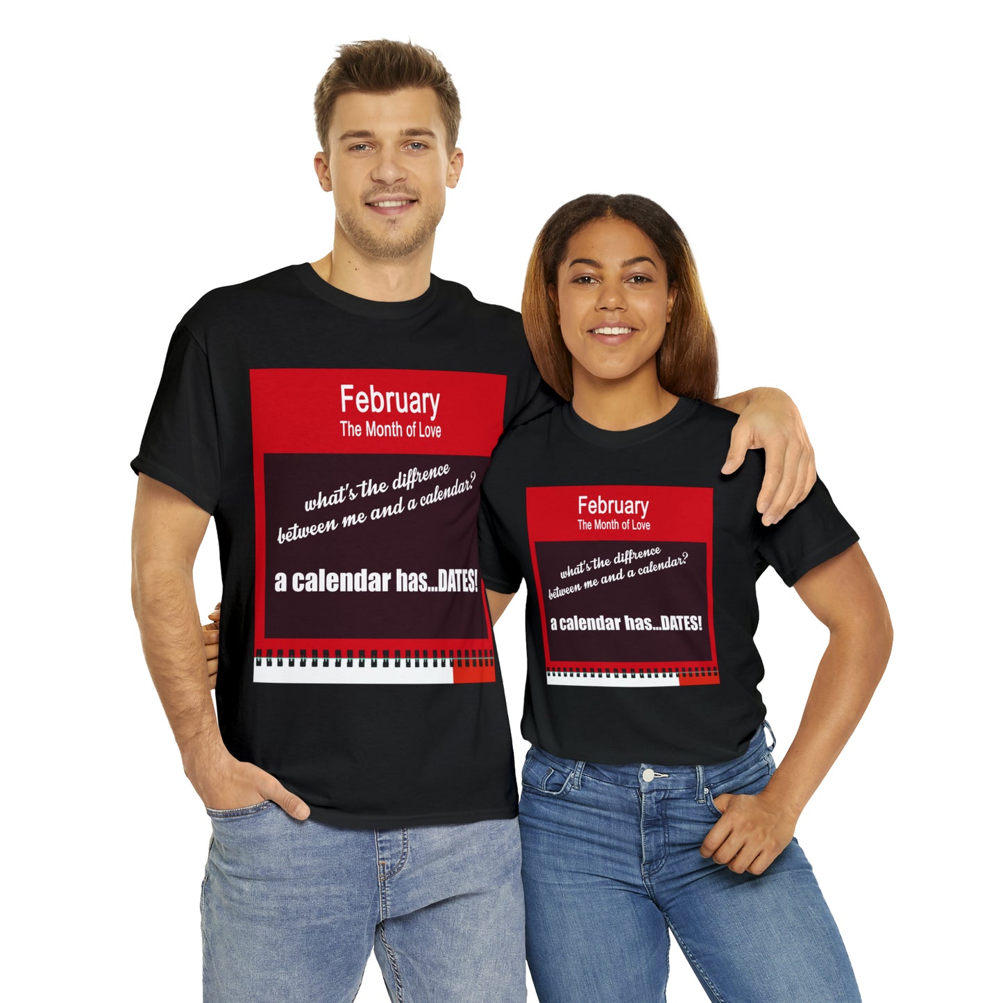 February - The MONTH OF LOVE? - Unisex Heavy Cotton Tee