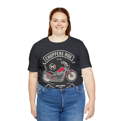 CHOPPERS RIDE Vintage Classic - Unisex Jersey Short Sleeve Tee